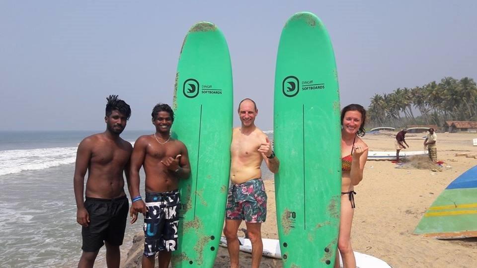 Mk Gardens Surf & Yoga House Varkala Exterior photo